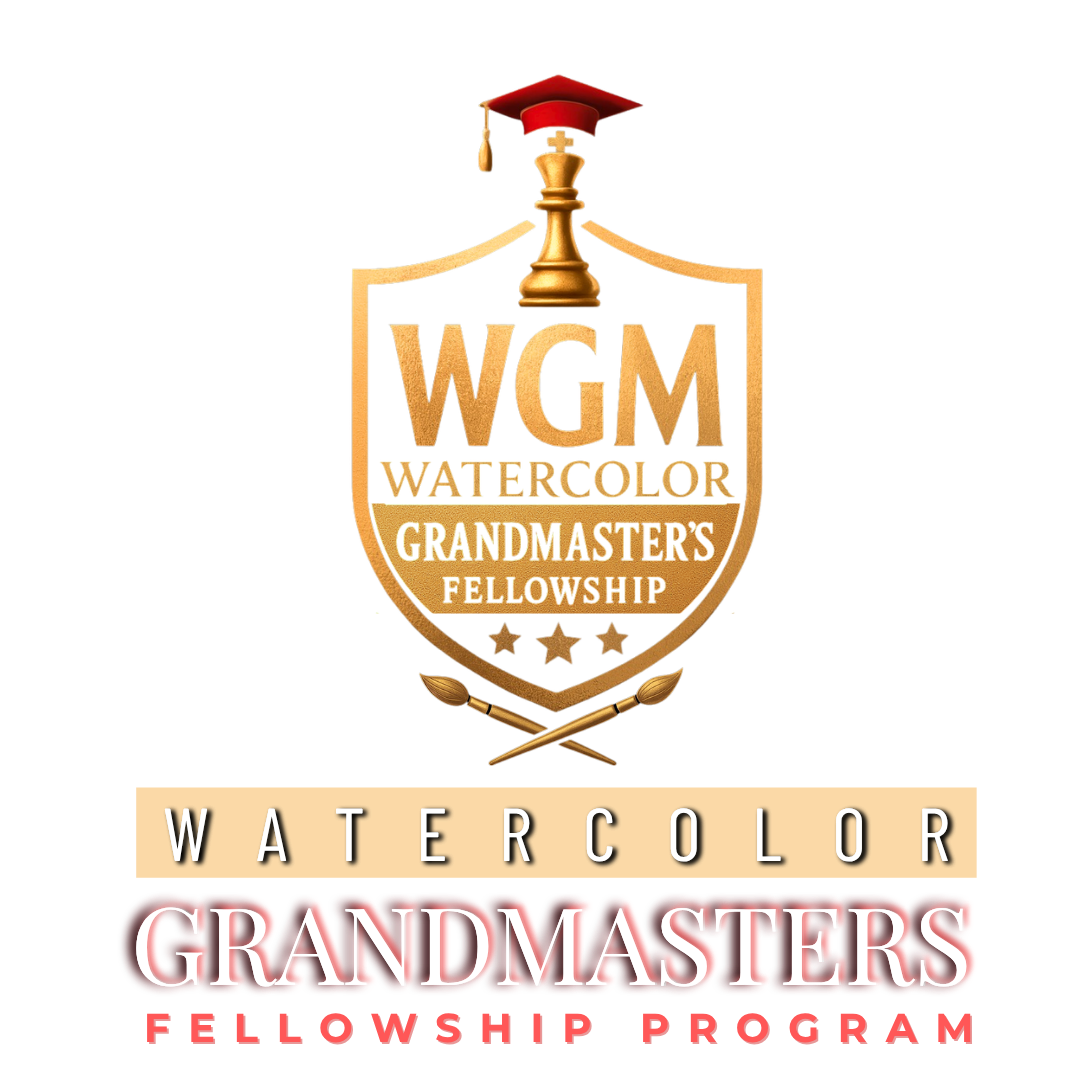 Watercolor GrandMasters Fellowship crest